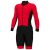 Alé – PR-S Hive L/S Skinsuit – Cycling skinsuit size XXL, red/black