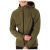 Rossignol – Softshell Hoodie Jacket – Cross-country ski jacket size M, olive