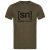 super.natural – Logo Tee – T-shirt size S, brown