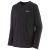 Patagonia – L/S Cap Cool Merino Graphic Shirt – Merino shirt size XS, black