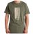 ELSK – Bunkers Brushed Tee – T-shirt size S, olive