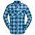 Norrøna – Svalbard Flannel Shirt – Shirt size M, blue