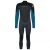 Rip Curl – Omega 4/3 GB Back Zip Steamer – Wet suit size M – Long, black/blue