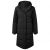 Sherpa – Women’s Kabru Hooded Longline Coat – Coat size L, black