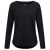 super.natural – Women’s Essential Crew – Merino jumper size S, black