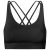 Hey Honey – Women’s Criss-Cross Bra – Sports bra size XS, black