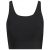 Hey Honey – Women’s Bustier Glossy – Sports bra size XS, black