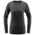 Haglöfs – Women’s Natural Blend Tech Crew Neck – Synthetic base layer size XXL, black/grey