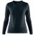 Fjällräven – Women’s Abisko Wool L/S – Merino longsleeve size XS, blue/black