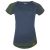 Grüezi Bag – Women’s Woodwool T-Shirt Lady Janeway – T-shirt size L, blue