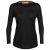 Icebreaker – Women’s Sphere II L/S Tee – Merino shirt size S, black