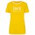 super.natural – Women’s The Essential Logo Tee – Merino shirt size L, yellow