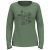 Odlo – Women’s L/S Ascent PW 130 Forest – Merino shirt size XS, olive