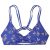 Patagonia – Women’s Reversible Seaglass Bay Top – Bikini top size XL, blue