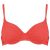 Watercult – Women’s Bikini Top Solid Crush 3 – Bikini top size 38 – Cup D, red