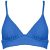 Watercult – Women’s Sustainable Solids Bikini Top 7034 – Bikini top size 44 – Cup: B, blue