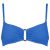 Watercult – Women’s Sustainable Solids Bikini Top 7460 – Bikini top size 42 – Cup: E, blue