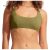 Seafolly – Women’s Sea Dive Scoop Neck Halter – Bikini top size 8, olive