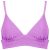 Watercult – Women’s Pure Senses Bikini Top 7040 – Bikini top size L, purple