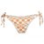 Roxy – Women’s Check it 2 Cheeky – Bikini bottom size XS, white