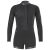 Picture – Women’s Meta L/S 2/2 Fullzip – Wet suit size L, black/grey