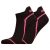 UphillSport – Tour Low Cycling L1 Rif. Heel & Toe w/ Quick Dry – Cycling socks size 39-42, black