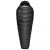 Grüezi Bag – Biopod Down Hybrid Ice Extreme – Down sleeping bag size 190 cm – Wide, dark asphalt