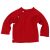 Reiff – Kid’s Japu Frottee – Merino jumper size 74/80, red