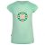 Trollkids – Girl’s Sandefjord T – Merino shirt size 164, green