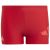 adidas – Kid’s 3 Bar Log Boxer – Swim brief size 164, red