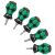 Wera – Stubby Set 1 – Bike tool size One Size, black/green