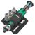 Wera – 8009 Zyklop Pocket Set 2 – Bike tool green/black