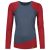 Grüezi Bag – Women’s Woodwool Longsleeve Lady Phillippa – Merino shirt size XS, blue/red