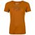 Ortovox – Women’s 120 Cool Tec Leaf Logo T-Shirt – Merino shirt size XS, orange