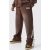 Mens Brown Plus Commonplace Fit Washed Loopback Gusset Jogger, Brown – SIZE XXXXXL