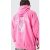 Mens Red Outsized Overdye Pokemon Sylveon License Hoodie, Red – SIZE XS