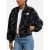 Faux Fur Bomber Jacket with Zip Fastening – SIZE XS;S;XL