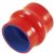 Samco Air & Water Silicone Hump Hose – Standard Colours – 63mm Red, Red