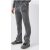 Mens Gray Common Have compatibility Acid Wash Ribbed Knitted Joggers, Gray – SIZE XL