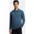 Concealed Button Long Sleeve Polo Shirt – SIZE