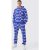 Mens Blue Guy Roman All Over Print Hooded Tracksuit, Blue – SIZE XL