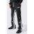 Mens Black Narrow Gusset Homme Paint Splat Joggers, Black – SIZE XS