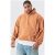 Mens Brown Plus Overdyed Denim Hoodie, Brown – SIZE XXXXL