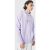 Mens Purple Man Oversized Fundamental Hoodie, Purple – SIZE XS