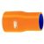 Samco Air & Water Silicone Hose Straight Reducer – Standard Colours – 63-51mm Orange, Orange