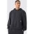 Mens Black Outsized Boxy Heavyweight Loopback Hoodie, Black – SIZE XL