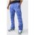 Mens Blue Common Homme Paint Splatter Gusset Jogger, Blue – SIZE XL