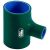 Samco Air & Water Silicone Hose T Piece – Standard Colours – 70mm British Racing Green, Green