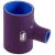 Samco Air & Water Silicone Hose T Piece – Standard Colours – 38mm Purple, Purple