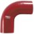 Samco Air & Water 90 Degree Silicone Hose Elbow – 76mm Red, Red